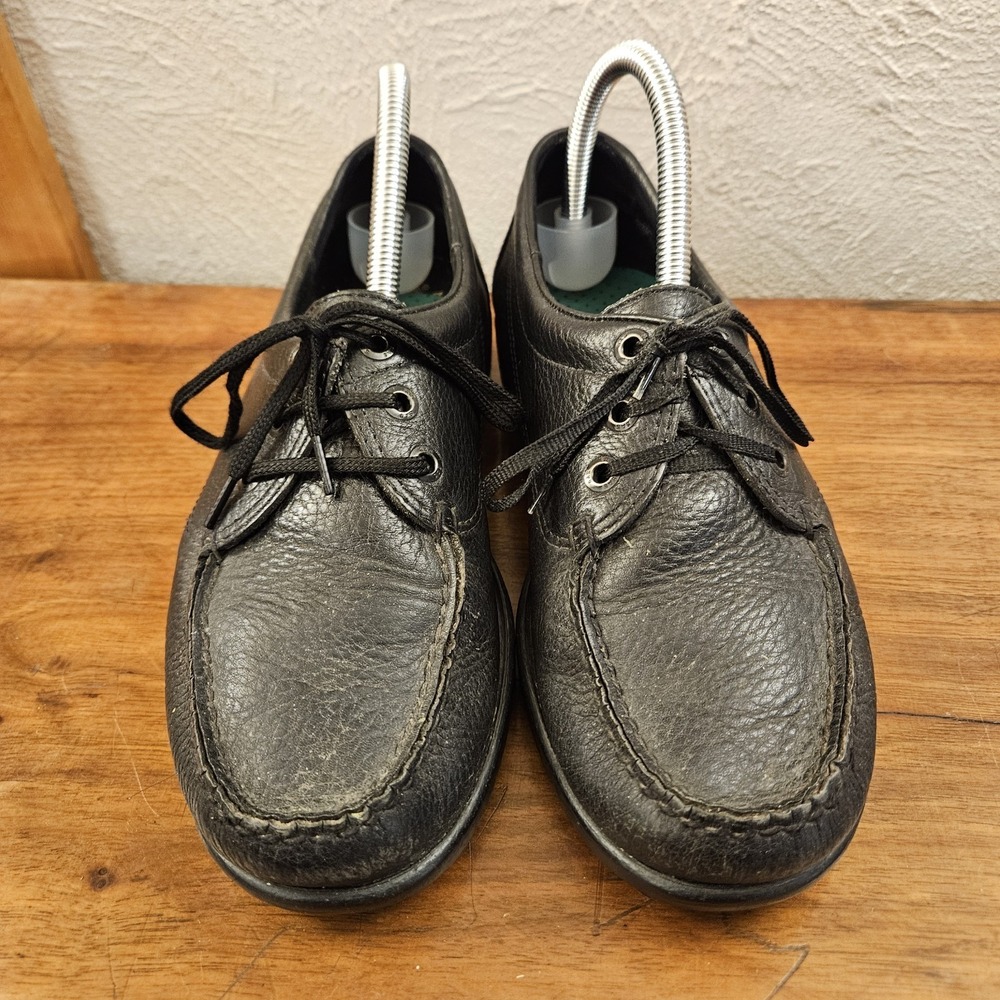 SAS Tripad Comfort Men's Size 6.5 W Black Leather Lace Up Walking Shoes